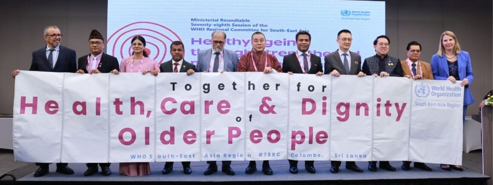 Colombo Declaration Champions Elderly Well-being